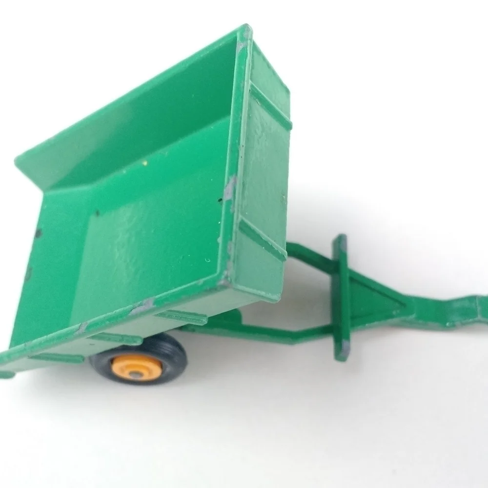 JOHN DEERE Farm Tractor Set Trailer Metal Die Cast Lesney Matchbox Toy 50 51